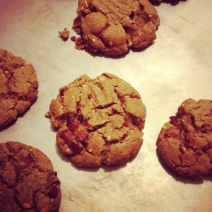 Bacon Peanut Butter Cookies, by Charlie Grosso