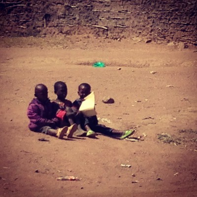 Children of Masi Mara. Kenya. by Charlie Grosso