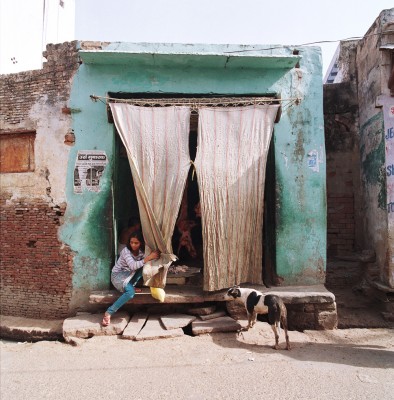 Butcher Shop, Agra, India, by Charlie Grosso