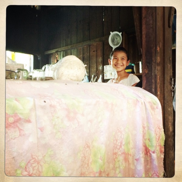 Girl at the noodle shop, Putao, Myanmar, by Charlie Grosso