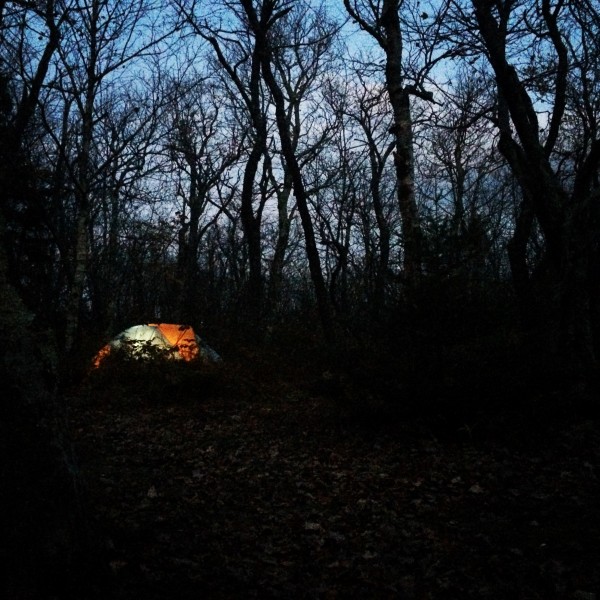 Camping in the Catskills, 2014, by Charlie Grosso