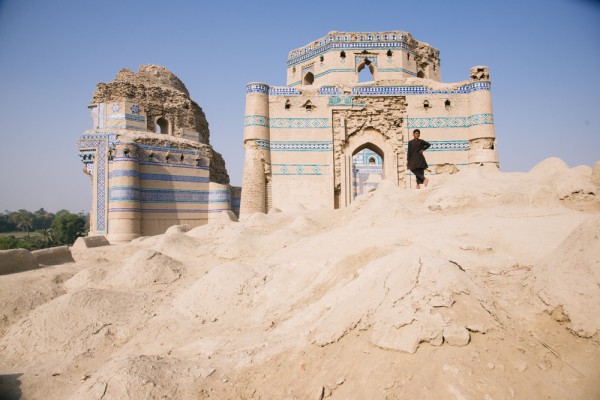 Ruined Sufi tombs in Uch Sharif, Punjab, Pakistan